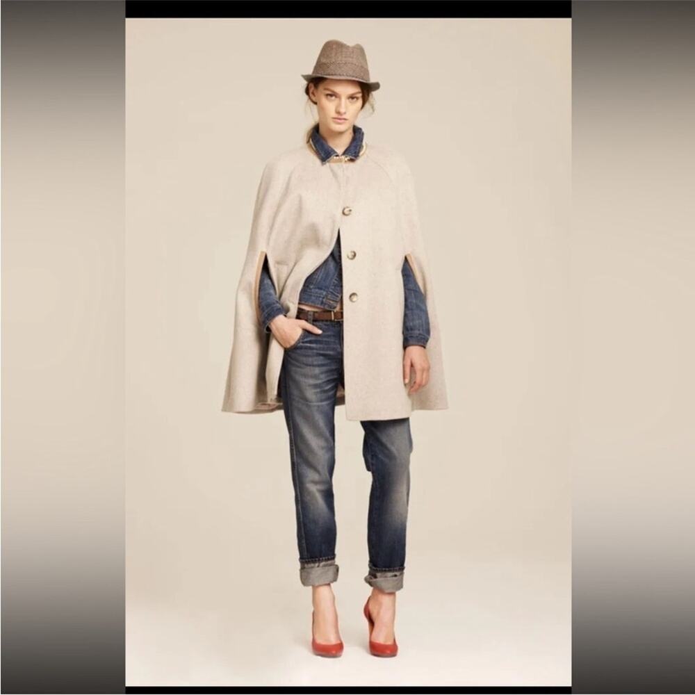 J.Crew Wool Cape Size Small - Picture 4 of 12